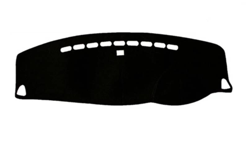 XYWOPO for Mitsubishi, Outlander 2006-2009 2010 2011 2012 Dashboard Abdeckung Matte Pad DashMat Dash Sonnenschutz Schützen Teppich Auto Zubehör Auto-Armaturenbrettmatte(Black(Black Edge)) von XYWOPO