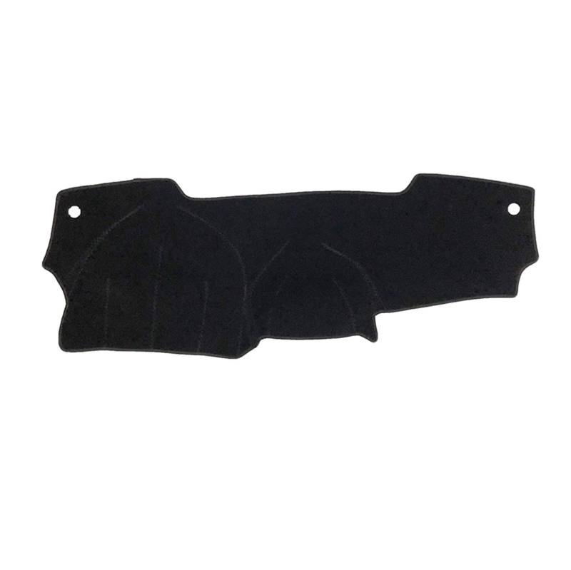 XYWOPO for Nissan, Versa Limousine N17 Almera Sunny Latio 2011~2018, Anti-Rutsch-Matte, Armaturenbrett-Abdeckung, Pad, Sonnenschutz, Dashmat-Zubehör Auto-Armaturenbrettmatte(All Black,LHD) von XYWOPO