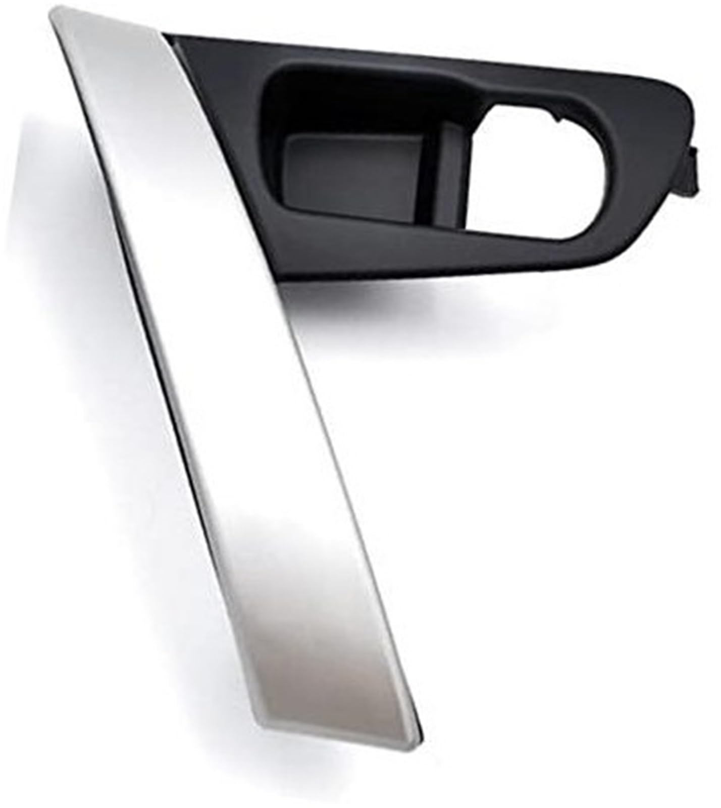 XYWOPO for Nissan, for Qashqai, J10 2007-2015 Autotürgriffbasis Innengriff Silbergriff ABS-Abdeckung Auto-Innentürgriff(Siver) von XYWOPO