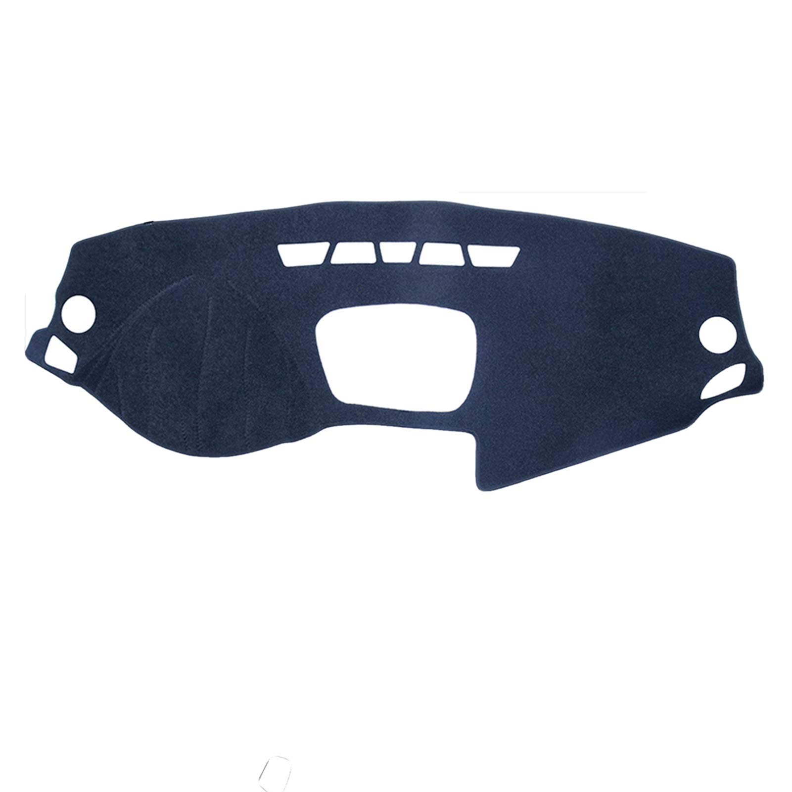 XYWOPO for Renault, Fluence 2009–2017, passend for Samsung SM3, Anti-Rutsch-Matte, Armaturenbrett-Abdeckung, Pad, Sonnenschutz, Dashmat, Autozubehör Auto-Armaturenbrettmatte(Blue Edge,LHD) von XYWOPO
