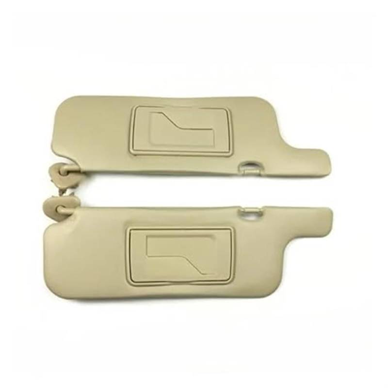 XYWOPO for Toyota, for Corolla, 2003-2012 Beige AR Inner Sunvisor Sun Shade Front Windschutzscheibe Sun Visor Antidazzle Sunshield Auto-Sonnenschutz(Black Left and Right) von XYWOPO