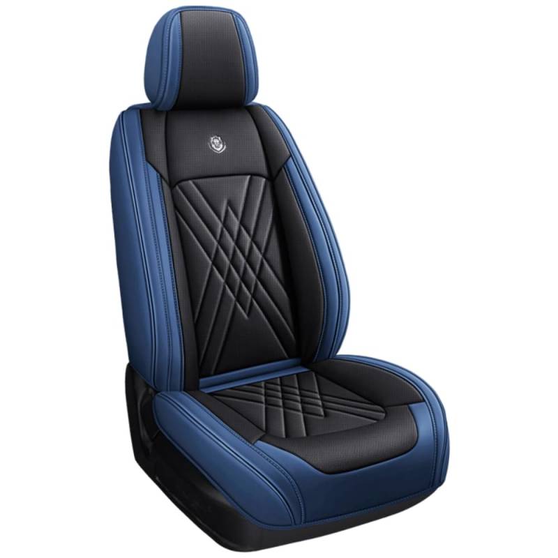XYZASC-Autositzbezüge sind geeignet für VVW Id.3 Iltis Jetta K 70 Karmann GHIA Load UP LT Lt28-50 Lupo Multivan New Beetl Autoschutzhüllen/Zubehör,blau schwarz von XYZASC