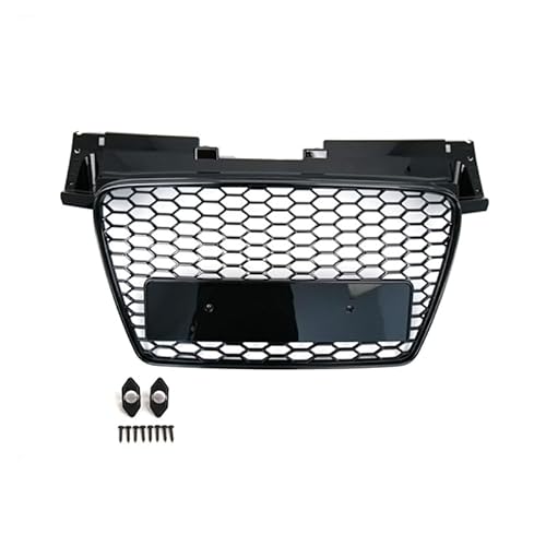 Auto Frontgitter Kühlergrill, für Audi TT TTS MK2 2007-2014 OEM:8J0853651A Frontstoßstange Front Kühlergrille Rahmen von XYghzh
