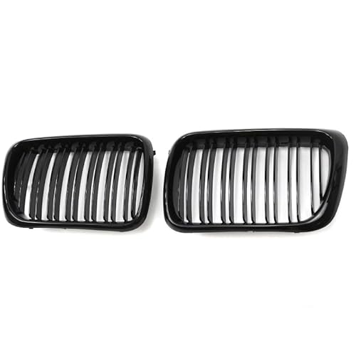 Auto Frontgitter Kühlergrill, für BMW 3 Series E36 1996-1999 Frontstoßstange Front Kühlergrille Rahmen,A von XYghzh