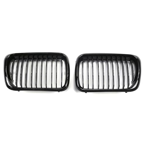 Auto Frontgitter Kühlergrill, für BMW 3 Series E36 1996-1999 Frontstoßstange Front Kühlergrille Rahmen,B von XYghzh