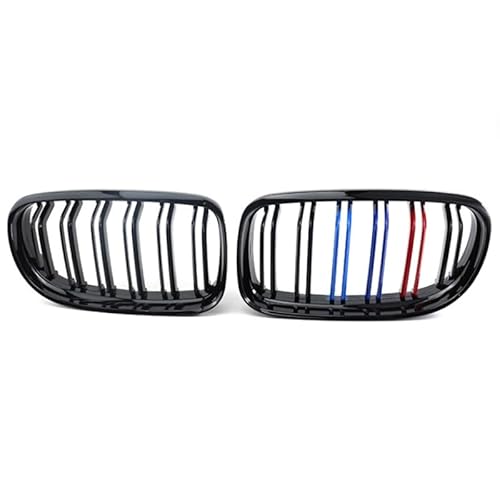 Auto Frontgitter Kühlergrill, für BMW 3 Series E90 2008-2011 Frontstoßstange Front Kühlergrille Rahmen,D von XYghzh