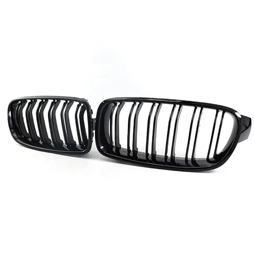 Auto Frontgitter Kühlergrill, für BMW 3 Series F30 F35 2012-2019 Frontstoßstange Front Kühlergrille Rahmen,B von XYghzh