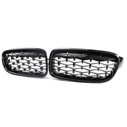 Auto Frontgitter Kühlergrill, für BMW 3 Series F30 F35 2012-2019 Frontstoßstange Front Kühlergrille Rahmen,B von XYghzh