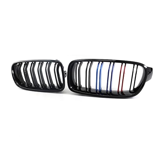 Auto Frontgitter Kühlergrill, für BMW 3 Series F30 F35 2012-2019 Frontstoßstange Front Kühlergrille Rahmen,C von XYghzh