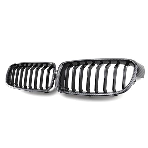 Auto Frontgitter Kühlergrill, für BMW 3 Series F30 F35 2012-2019 Frontstoßstange Front Kühlergrille Rahmen,C von XYghzh