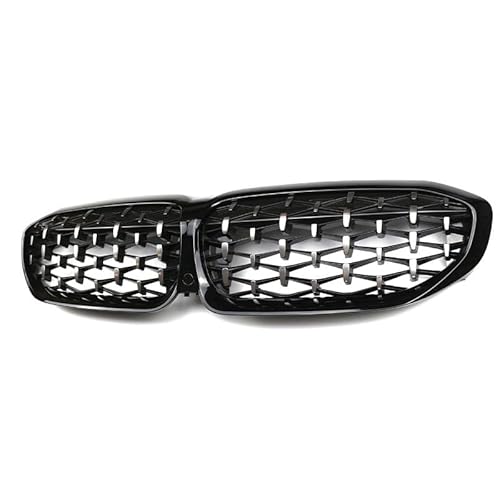 Auto Frontgitter Kühlergrill, für BMW 3 Series G20 G28 2020-2022 Frontstoßstange Front Kühlergrille Rahmen,A von XYghzh
