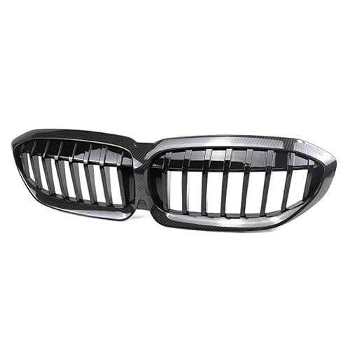 Auto Frontgitter Kühlergrill, für BMW 3 Series G20 G28 2020-2022 Frontstoßstange Front Kühlergrille Rahmen,A von XYghzh