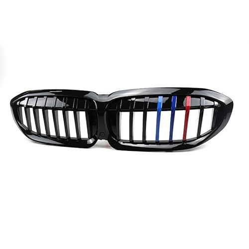 Auto Frontgitter Kühlergrill, für BMW 3 Series G20 G28 2020-2022 Frontstoßstange Front Kühlergrille Rahmen,C von XYghzh