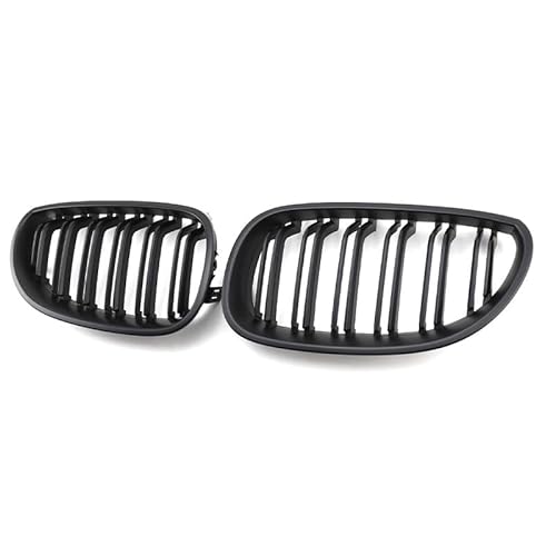 Auto Frontgitter Kühlergrill, für BMW 5 Series E60 2005-2009 Frontstoßstange Front Kühlergrille Rahmen,A von XYghzh