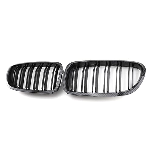 Auto Frontgitter Kühlergrill, für BMW 5 Series F10 F18 2010-2017 Frontstoßstange Front Kühlergrille Rahmen,C von XYghzh