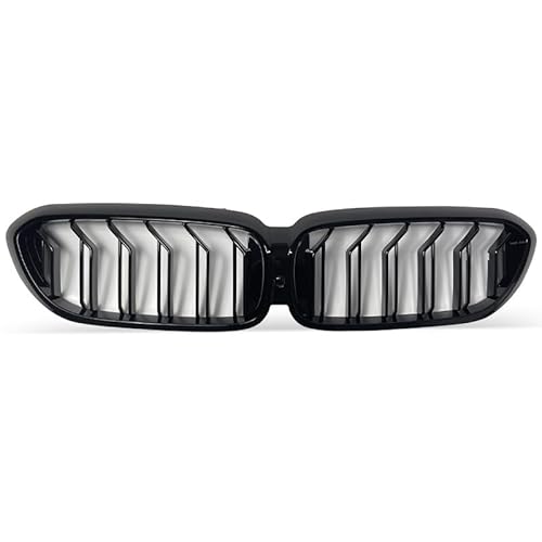 Auto Frontgitter Kühlergrill, für BMW 5 Series G30 G38 2018-2020 Frontstoßstange Front Kühlergrille Rahmen von XYghzh