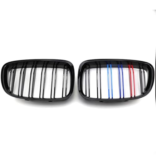 Auto Frontgitter Kühlergrill, für BMW 5GT F07 2006-2016 Frontstoßstange Front Kühlergrille Rahmen,D von XYghzh