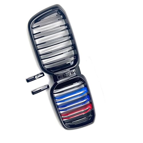 Auto Frontgitter Kühlergrill, für BMW X3 X4 /G01 G02 G08 Late 2022-IN Frontstoßstange Front Kühlergrille Rahmen,B von XYghzh