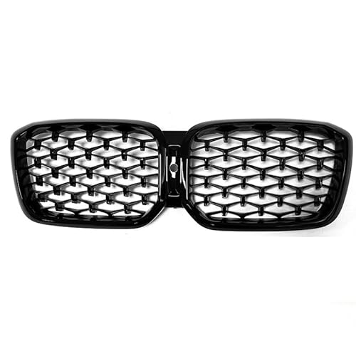 Auto Frontgitter Kühlergrill, für BMW X3 X4 Late Edition/G01 G02 G08 2022-IN Frontstoßstange Front Kühlergrille Rahmen,A von XYghzh