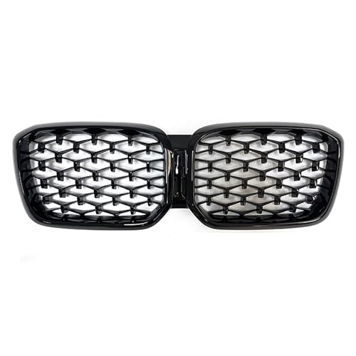 Auto Frontgitter Kühlergrill, für BMW X3 X4 Late Edition/G01 G02 G08 2022-IN Frontstoßstange Front Kühlergrille Rahmen,B von XYghzh