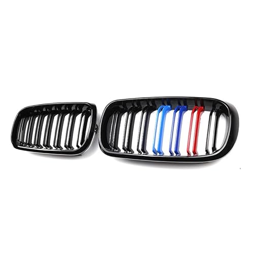 Auto Frontgitter Kühlergrill, für BMW X5/X6 F15/F16 2015-2019 Frontstoßstange Front Kühlergrille Rahmen,C von XYghzh
