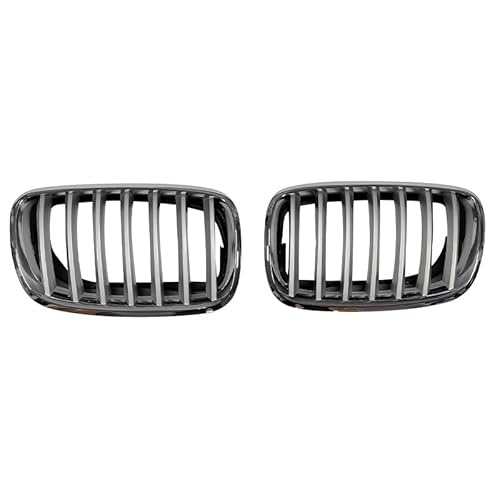 Auto Frontgitter Kühlergrill, für BMW X5 X6 / E70 E71 2008-2014 Frontstoßstange Front Kühlergrille Rahmen,51137185223【R】 von XYghzh