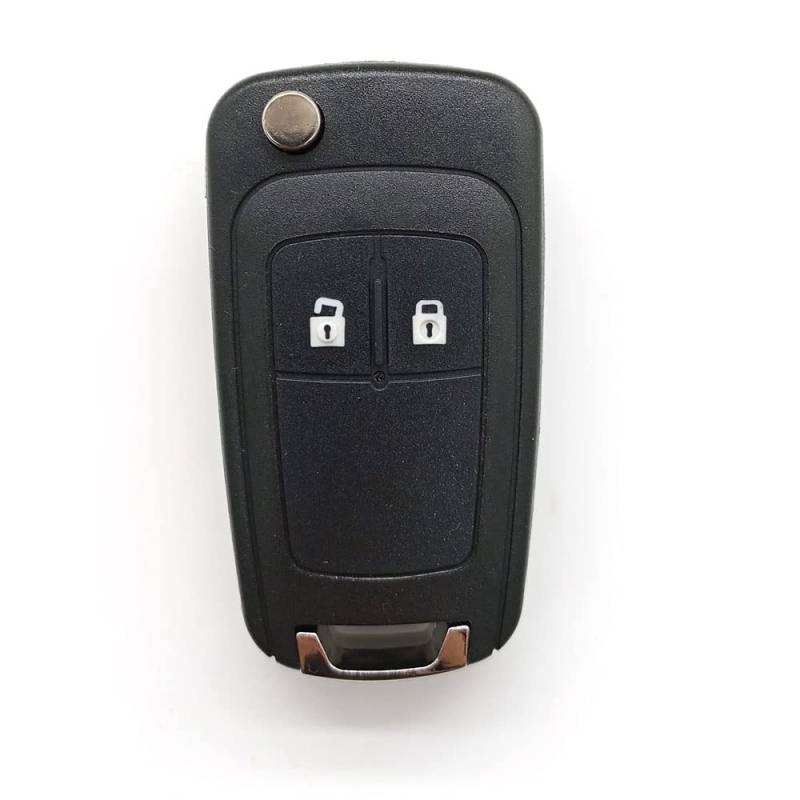 2 Tasten Ersatz Klappschlüssel Gehäuse der Fernbedienung Typ Messer für Opel Astra J Insignia Corsa E Meriva B von XYwsh