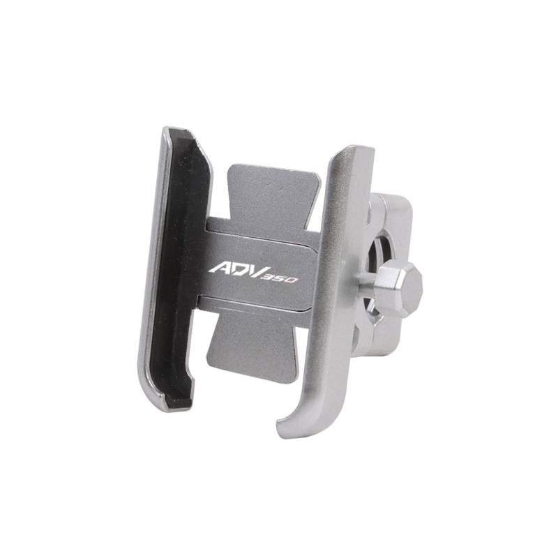 Für Honda ADV350 Universal Motorrad Lenker Handyhalter GPS Ständer Halterung (Farbe : Handlebar Silver) von XZLDSD