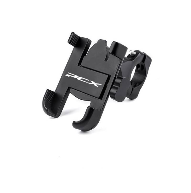 XZLDSD Für Honda PCX 125 150 Universal Motorrad Lenker Handyhalter GPS Ständer Halterung (Farbe : Handlebar Black) von XZLDSD
