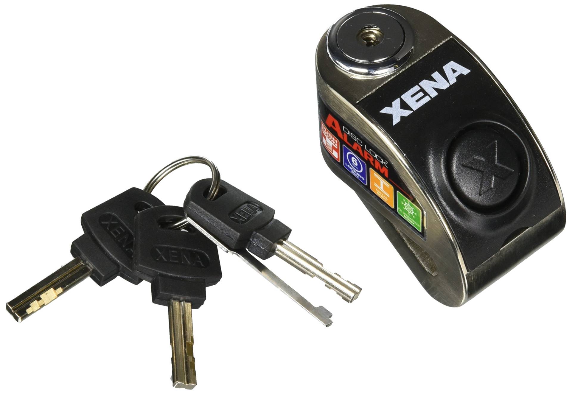 Xena (XZZ6L-SS Disc-Lock Alarm, Edelstahl von Xena