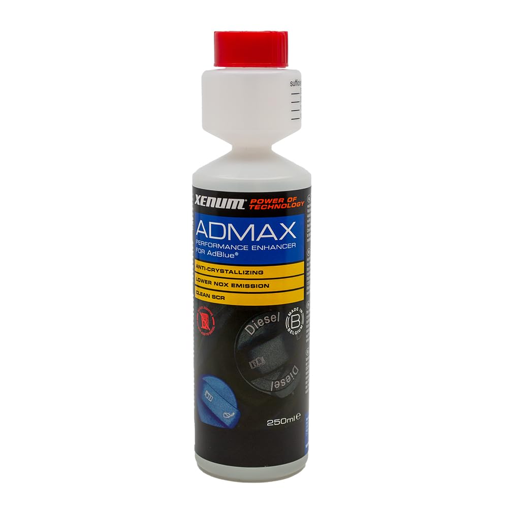 Xenum ADMAX 250ML AdBlue®-Systemoptimierer für Dieselfahrzeuge – Verhindert und entfernt Kristallisierungen – Patentiert – Zertifiziert - Geprüft Xenum ADMAX 250ML AdBlue®-Systemoptimierer für Dieselfahrzeuge – Verhindert und entfernt Kristallisierungen – Patentiert – Zertifiziert - Geprüft von Xenum