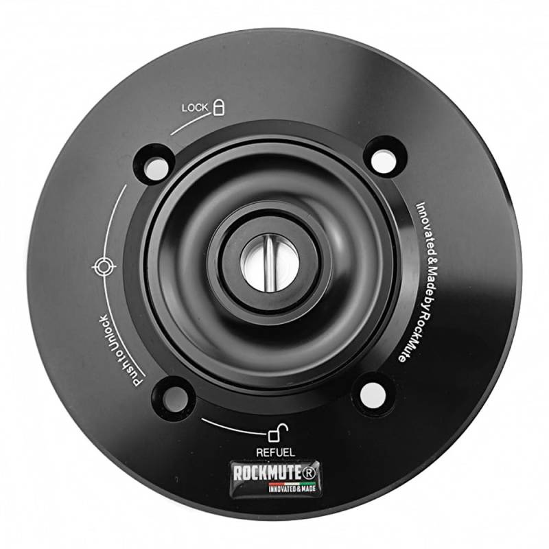 Tankdeckel für Kawasaki ZX-4R ZX-4RR 2023 2024 ZX4R ZX4RR Ninja Motorrad Gasabdeckung Schlüsselschloss Diebstahlsicherung (Schwarz) von Xerial