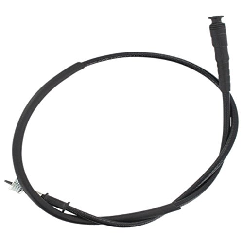 Xfight-Parts Tachowelle 980mm unten Steckanschl 15mm mit Schlitz oben mit ueberw. 4Takt 125ccm YY125T-28 REX RS750 von Xfight-Parts