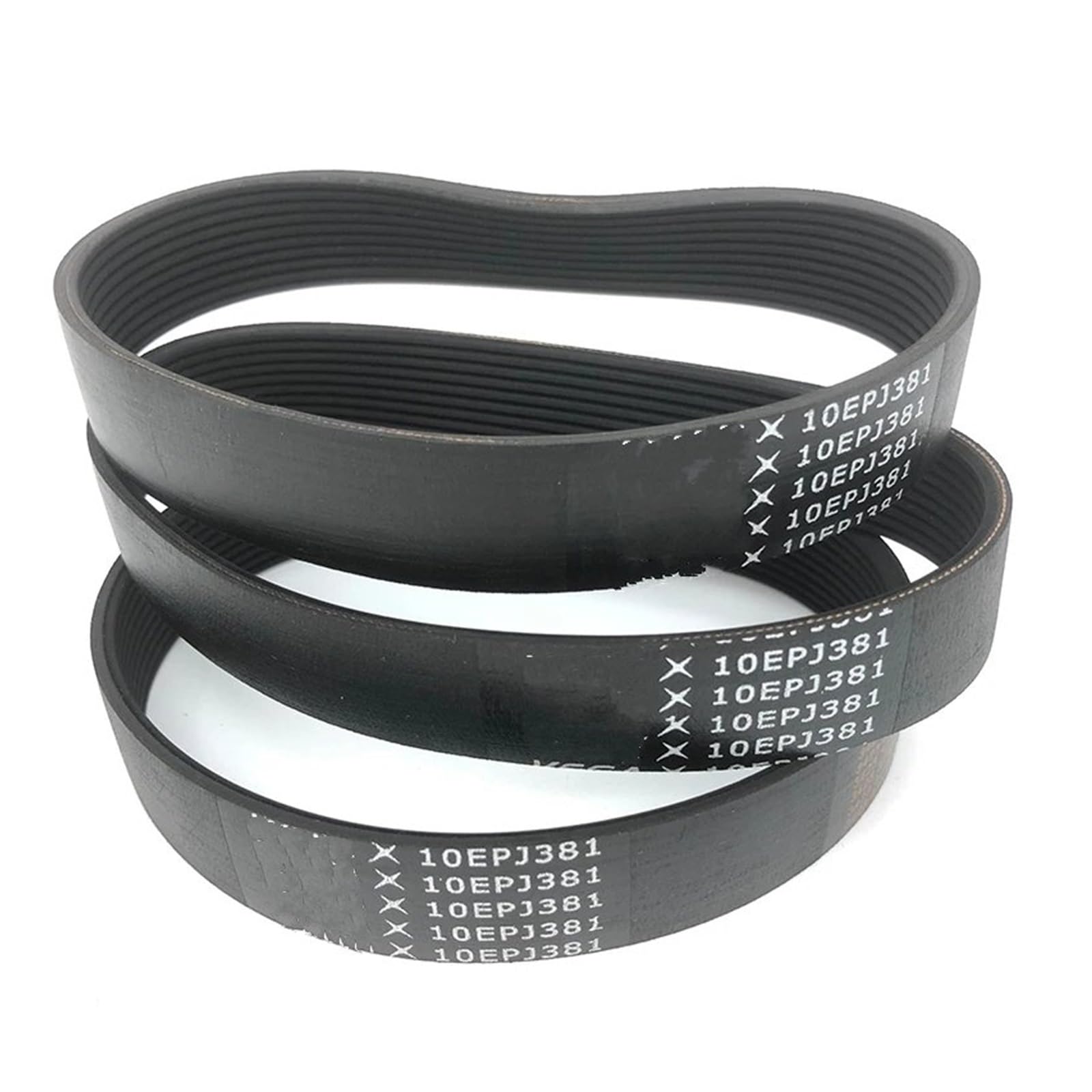 Antriebriemen Gummi-Laufband-Antriebsriemen 10EPJ381, 10 Rippen, Multi-Rillen-Riemen, Multi-Keil-Riemen Transferriemen Antriebriemen Gummi-Laufband-Antriebsriemen 10EPJ381, 10 Rippen, Multi-Rillen-Riemen, Multi-Keil-Riemen Transferriemen von Xgupxuc
