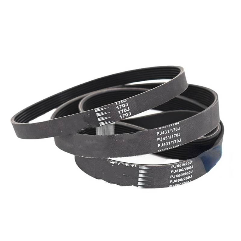 Antriebriemen Keilriemen Laufbandriemen Antriebsriemen 230J/PJ584 240J/PJ610 3/5 Rippen Gummi Multi Groove Gürtel Multi Wedge Laufband Motorrad Fitness Transferriemen(230J-PJ584,1PIECE_11RIBS) von Xgupxuc