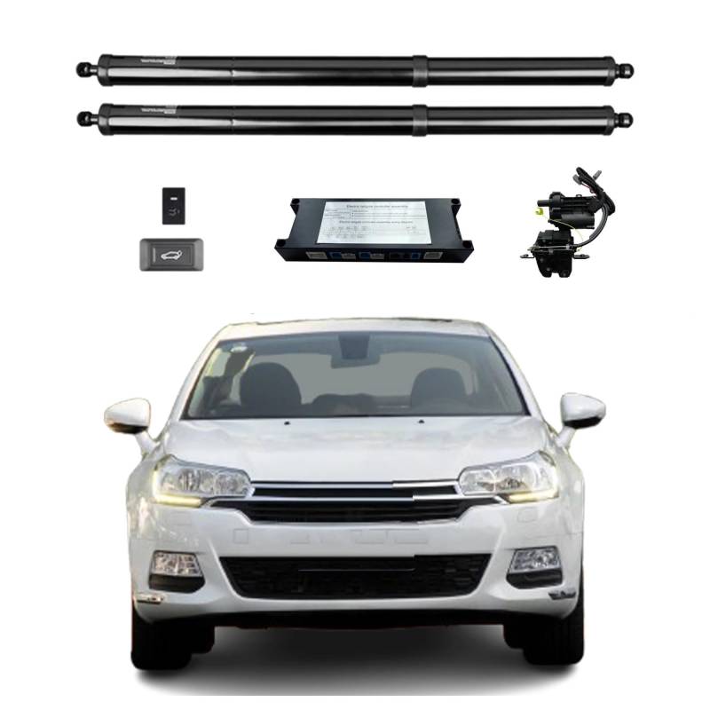 Gasdruckfeder Für Citroen C5 Limousine 2010-2018 Elektrische Heckklappe Power Zurück Tür Heckklappe Heckklappe Auto Boot Stamm Strut Shock Lift Stange Kofferraum Gasfeder(Without Kick Sensor) von Xgupxuc