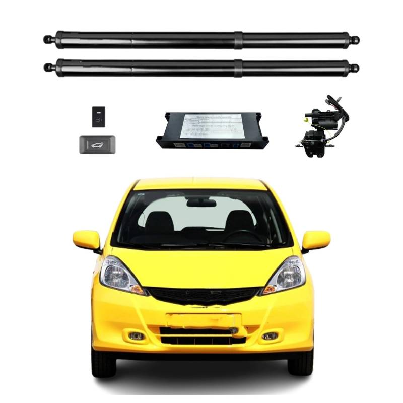 Gasdruckfeder Für Fit Für Jazz 2007-2014 Elektrische Heckklappe Power Back Door Heckklappe Heckklappe Auto Boot Trunk Strut Shock Hub Rod Actuator Kofferraum Gasfeder(With kick sensor,Car Mechanical L von Xgupxuc
