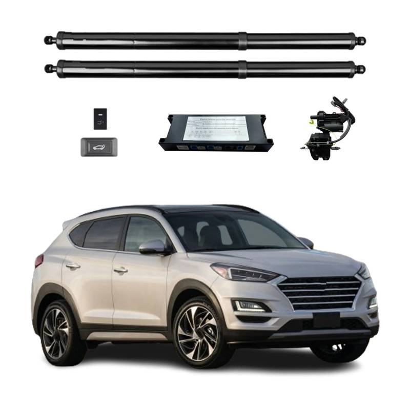 Gasdruckfeder Für Hyundai Tucson 2016-2021 Elektrische Heckklappe Power Zurück Tür Heckklappe Heckklappe Auto Boot Trunk Strut Shock Lift Rod Actuator Kofferraum Gasfeder(with Kick Sensor) von Xgupxuc