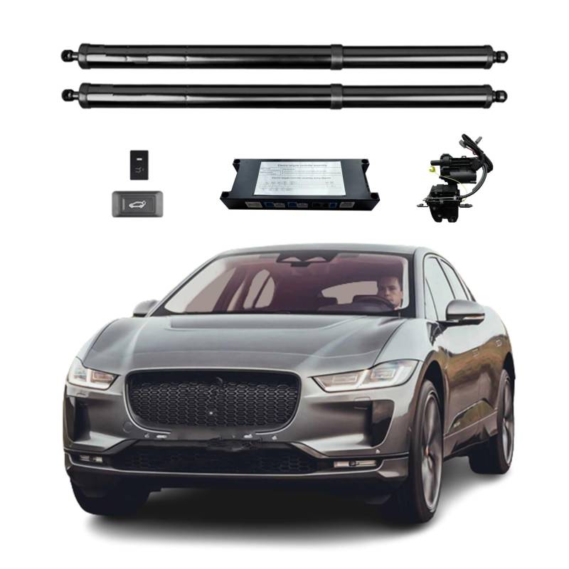 Gasdruckfeder Für Jaguar I-Pace 2019+ Elektrische Heckklappe Power Zurück Tür Heckklappe Heckklappe Auto Boot Stamm Strut Shock Lift Stange Antrieb Kofferraum Gasfeder(with Kick Sensor) von Xgupxuc