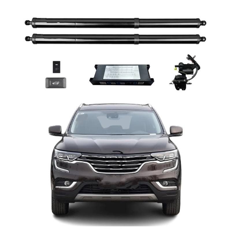 Gasdruckfeder Für Koleos Für QM6 2017-2024 Elektrische Heckklappe Power Zurück Tür Heckklappe Heckklappe Auto Boot Trunk Strut Shock Hubstange Kofferraum Gasfeder(with Kick Sensor) von Xgupxuc