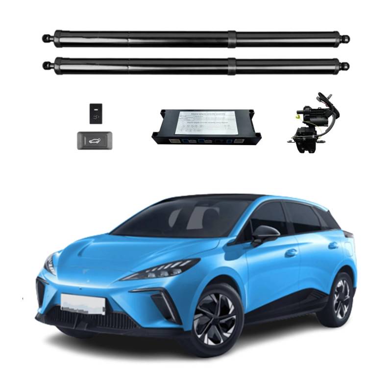 Gasdruckfeder Für MG4 EV EH32 2022+ Elektrische Heckklappe Power Zurück Tür Heckklappe Heckklappe Auto Boot Trunk Strut Shock Lift Rod Aktuator Kofferraum Gasfeder(Without Kick Sensor) von Xgupxuc