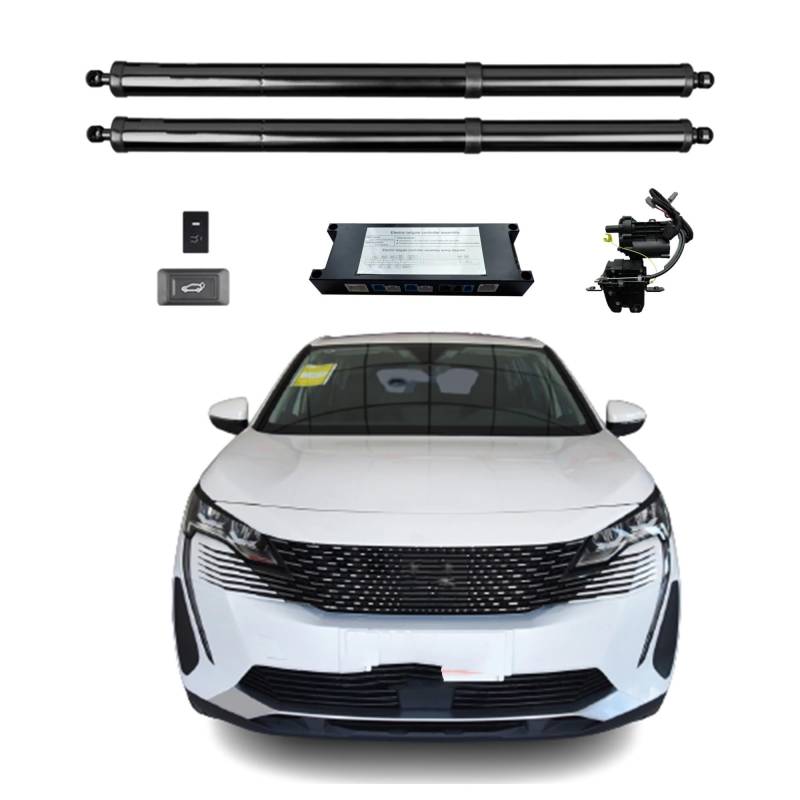 Gasdruckfeder Für Peugeot 5008 2017-2024 Elektrische Heckklappe Power Zurück Tür Heckklappe Heckklappe Auto Boot Stamm Strut Shock Lift Stange Antrieb Kofferraum Gasfeder(Without Kick Sensor) von Xgupxuc