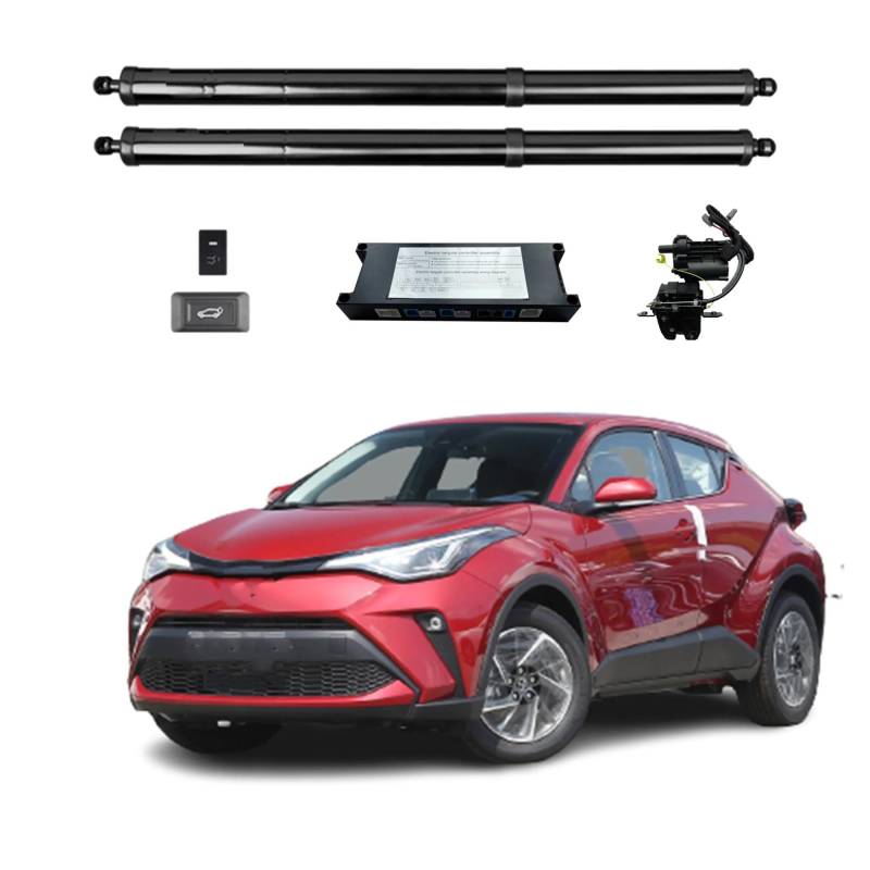 Gasdruckfeder Für Toyota Für C-HR 2017+ Elektrische Heckklappe Power Heckklappe Auto Kofferraum Hecktüröffner Mit Fernbedienungsfunktion Kofferraum Gasfeder(Without Kick Sensor) von Xgupxuc