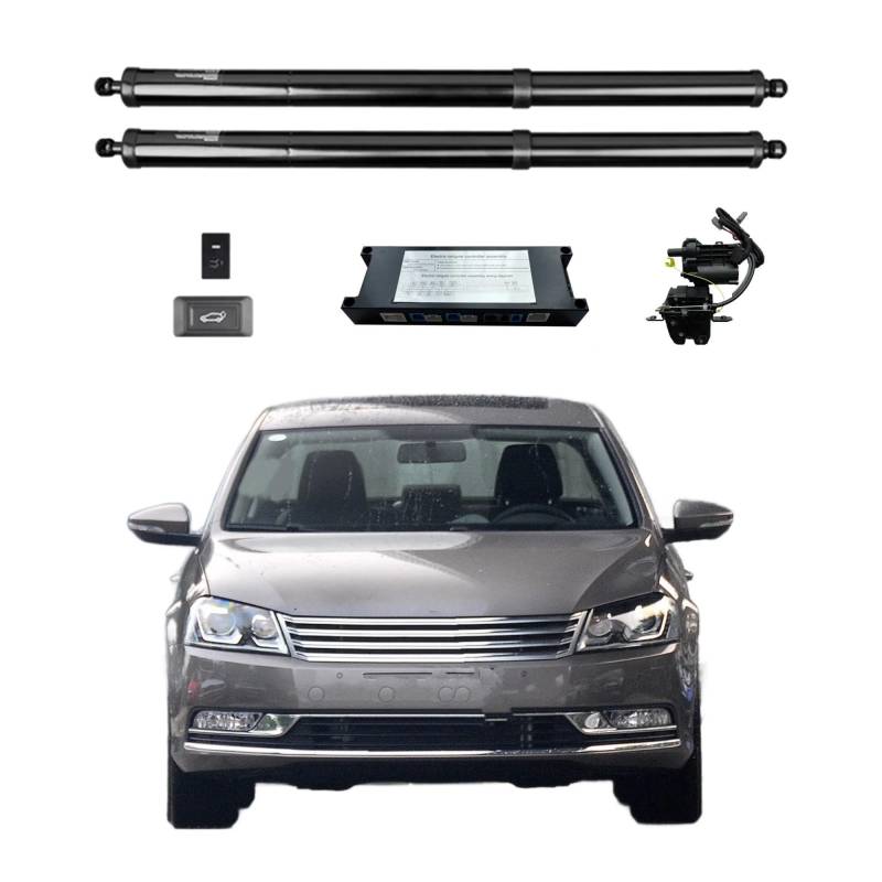 Gasdruckfeder Für VW Für Passat B7 2010-2015 Elektrische Heckklappe Power Zurück Tür Heckklappe Auto Boot Trunk Strut Shock Hubstange Antrieb Kofferraum Gasfeder(with Kick Sensor) von Xgupxuc
