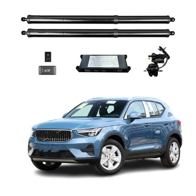 Gasdruckfeder Für Volvo XC40 2018+ Elektrische Heckklappe Power Zurück Tür Heckklappe Heckklappe Auto Boot Stamm Strut Shock Lift Stange Antrieb Kofferraum Gasfeder(with Kick Sensor) von Xgupxuc