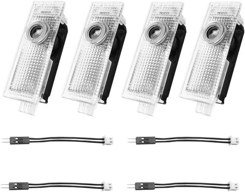 4 Stück Autotür Led Licht Projektor Türprojektoren Anwendbar auf BMW 1 2 3 4 5 6 7er M GT X1 X2 X3 X4 X5 X6 Serie von Xianjuun