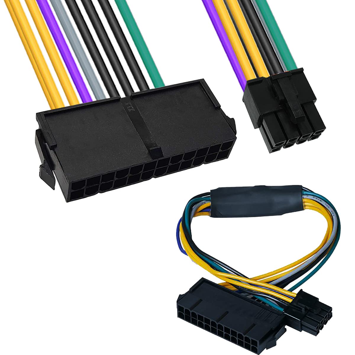 Xiatiaosann 24-pin auf 8-pin ATX Netzteilkabel, Netzteil Adapter für DELL Optiplex Motherboards 3020 7020 9020 30cm 12-Zoll 18AWG Xiatiaosann 24-pin auf 8-pin ATX Netzteilkabel, Netzteil Adapter für DELL Optiplex Motherboards 3020 7020 9020 30cm 12-Zoll 18AWG von Xiatiaosann