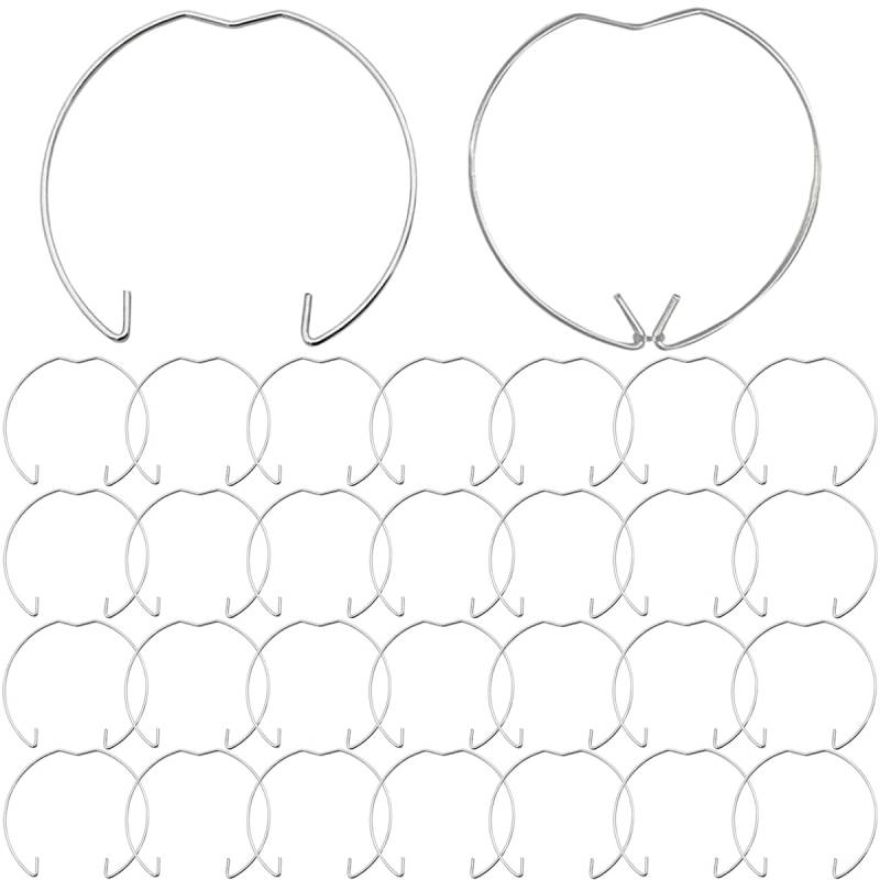 Xiatiaosann 30pcs MR16 Lampenhalterung Frühling Clip Ring GU10 Spotlight Downlights Clips Glühbirnenhalter Ring, für die meisten LED Spots Deckenleuchten Sockel LED Halogenbirnen Armaturen von Xiatiaosann
