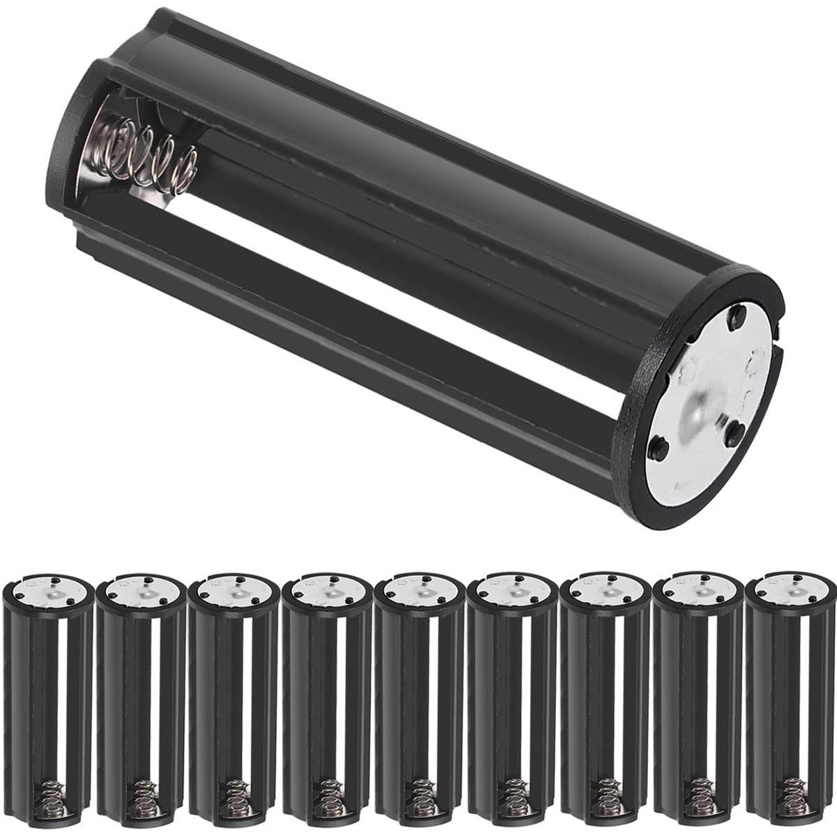 Xiatiaosann Batteriehalter AAA 3x1.5V 4,5V für Taschenlampe Batterien, 10PCS Batteriefach Akku-Aufbewahrungskoffer, 3 Steckplätze 1,5V AAA Batteriehalter Xiatiaosann Batteriehalter AAA 3x1.5V 4,5V für Taschenlampe Batterien, 10PCS Batteriefach Akku-Aufbewahrungskoffer, 3 Steckplätze 1,5V AAA Batteriehalter von Xiatiaosann