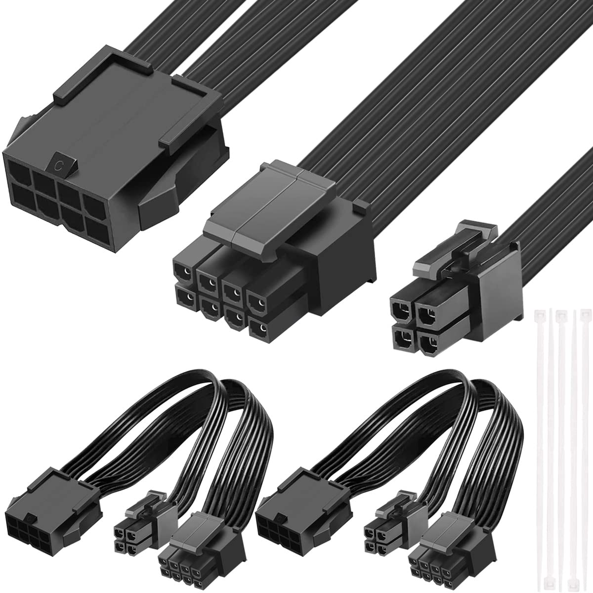 Xiatiaosann EPS12V CPU 8 Pin Buchse zu ATX CPU 8 Pin und 4 Pin Stecker Netzteil Verlängerungskabel für Motherboard kompatibel mit 8 Pin + 4 Pin AXT / 8 Pin AXT / 4 Pin ATX, 7,9 Zoll/20cm Xiatiaosann EPS12V CPU 8 Pin Buchse zu ATX CPU 8 Pin und 4 Pin Stecker Netzteil Verlängerungskabel für Motherboard kompatibel mit 8 Pin + 4 Pin AXT / 8 Pin AXT / 4 Pin ATX, 7,9 Zoll/20cm von Xiatiaosann
